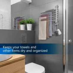 Handdokenrek Badkamer - Handdoekhouder RVS 180° Draaibare Badhanddoekhouder Met 6 Armen Zwenkarm Handdoekenrek Wandmontage Met Haken Badkamerhanddoekhouders Voor Badkamer, Keuken En Kledingkast - (WK 02123) 13 Handdokenrek Badkamer - Handdoekhouder RVS 180° Draaibare Badhanddoekhouder Met 6 Armen Zwenkarm Handdoekenrek Wandmontage Met Haken Badkamerhanddoekhouders Voor Badkamer, Keuken En Kledingkast - (WK 02123) -Badkamer Wijs 1200x1200 376