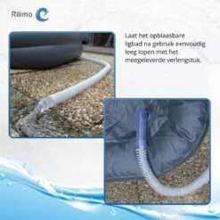 Opblaasbaar Bad Ligbad Zitbad Volwassenen - Ijsbad Badkuip Opblaasbad - Opvouwbaar Bad Opblaas Bad Antraciet -Badkamer Wijs 1200x1200 3764