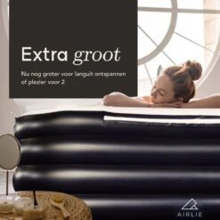 Airlie Opblaasbaar Ligbad Voor Volwassenen – Comfortabel - Opblaasbad - Zitbad - Badkuip – Bath Tub – Opvouwbaar Bad – Bath Bucket – Dubbel Hoofdkussen - Zwart - GRATIS Elektrische Pomp 12 Airlie Opblaasbaar Ligbad Voor Volwassenen – Comfortabel - Opblaasbad - Zitbad - Badkuip – Bath Tub – Opvouwbaar Bad – Bath Bucket – Dubbel Hoofdkussen - Zwart - GRATIS Elektrische Pomp -Badkamer Wijs 1200x1200 3772