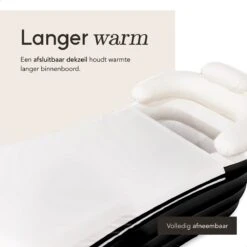 Airlie Opblaasbaar Ligbad Voor Volwassenen – Comfortabel - Opblaasbad - Zitbad - Badkuip – Bath Tub – Opvouwbaar Bad – Bath Bucket – Dubbel Hoofdkussen - Zwart - GRATIS Elektrische Pomp 16 Airlie Opblaasbaar Ligbad Voor Volwassenen – Comfortabel - Opblaasbad - Zitbad - Badkuip – Bath Tub – Opvouwbaar Bad – Bath Bucket – Dubbel Hoofdkussen - Zwart - GRATIS Elektrische Pomp -Badkamer Wijs 1200x1200 3776