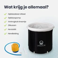 Lagoon® Opblaasbaar Zitbad Voor Volwassenen Bathbucket - Met Relaxing Giftset - Wim Hof Methode - Opvouwbaar & Inklapbaar Spa Bad - Bath Bucket - IJsbad - Opblaasbad - Dompelbad 19 Lagoon® Opblaasbaar Zitbad Voor Volwassenen Bathbucket - Met Relaxing Giftset - Wim Hof Methode - Opvouwbaar & Inklapbaar Spa Bad - Bath Bucket - IJsbad - Opblaasbad - Dompelbad -Badkamer Wijs 1200x1200 3832