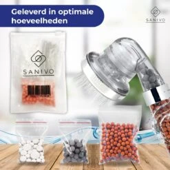 Mineraal Balletjes Navulling Ionische Douchekop – Water Filter- Mineraal Stenen – Vervangende Stenen Voor Sanivo Waterbesparende Douchekop 11 Mineraal Balletjes Navulling Ionische Douchekop – Water Filter- Mineraal Stenen – Vervangende Stenen Voor Sanivo Waterbesparende Douchekop -Badkamer Wijs 1200x1200 387