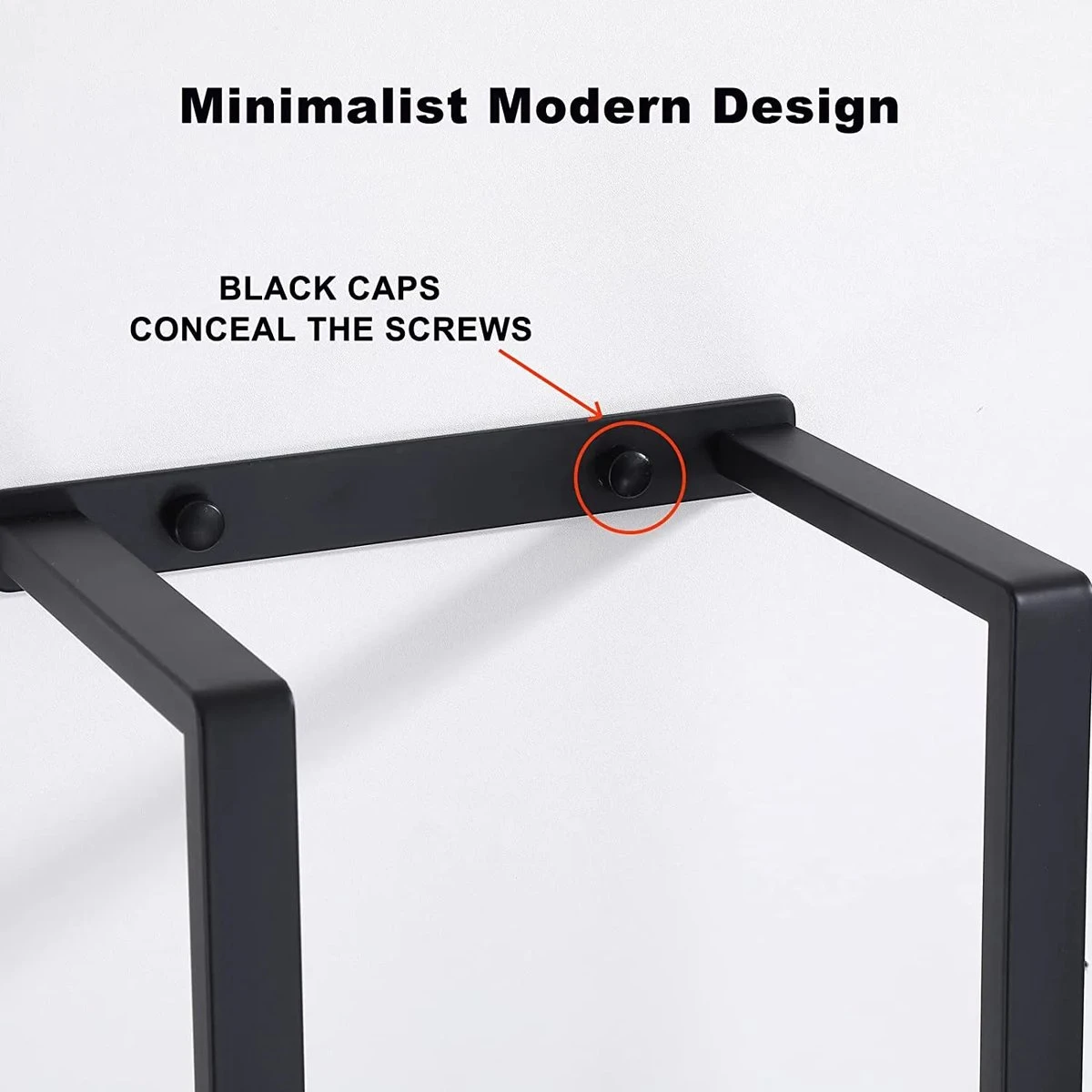 Handdoekrek - 40 Cm - RVS - Handdoekhouder BaderiQ Paris Small - MODEL 2023 - Badkamer Of Toiletruimte - Schroeven Of Plakken - Handdoekenhouders - Handdoekhaak - Rvs Mat Zwart Poedercoating - Small H40xB20xD14 - Ook Beschikbaar In 70 Cm 9 Handdoekrek - 40 Cm - RVS - Handdoekhouder BaderiQ Paris Small - MODEL 2023 - Badkamer Of Toiletruimte - Schroeven Of Plakken - Handdoekenhouders - Handdoekhaak - Rvs Mat Zwart Poedercoating - Small H40xB20xD14 - Ook Beschikbaar In 70 Cm - Afbeelding 7