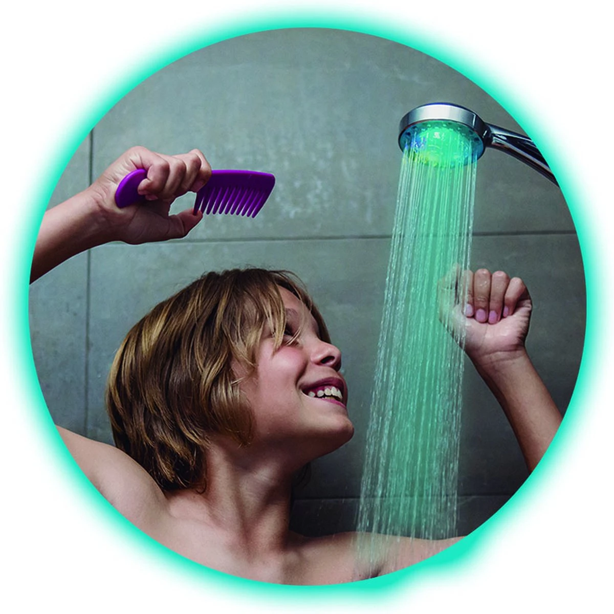 Starlyf Shower Festival - Douchekop - LED Verlichting 5 Starlyf Shower Festival - Douchekop - LED Verlichting - Afbeelding 3