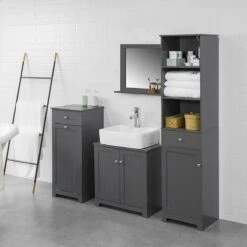 Mara Wastafel Onderkast - Badkamerkast - Wastafelmeubel - Badkamermeubel - Praktisch - Donkergrijs - MDF - 60 X 29 X 60 Cm 15 Mara Wastafel Onderkast - Badkamerkast - Wastafelmeubel - Badkamermeubel - Praktisch - Donkergrijs - MDF - 60 X 29 X 60 Cm -Badkamer Wijs 1200x1200 4125