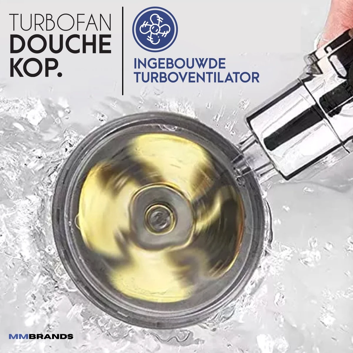 MM Brands Waterbesparende Douchekop - Handdouche Met Hoge Druk - Regendouche Waterbesparend 8 MM Brands Waterbesparende Douchekop - Handdouche Met Hoge Druk - Regendouche Waterbesparend - Afbeelding 6