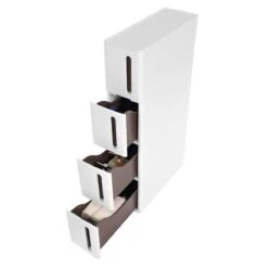 Smal Badkamer Kastje - Trolley Met 4 Lades 8 Smal Badkamer Kastje - Trolley Met 4 Lades -Badkamer Wijs 1200x1200 417