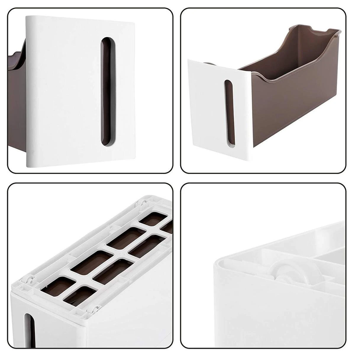 Smal Badkamer Kastje - Trolley Met 4 Lades 5 Smal Badkamer Kastje - Trolley Met 4 Lades - Afbeelding 3