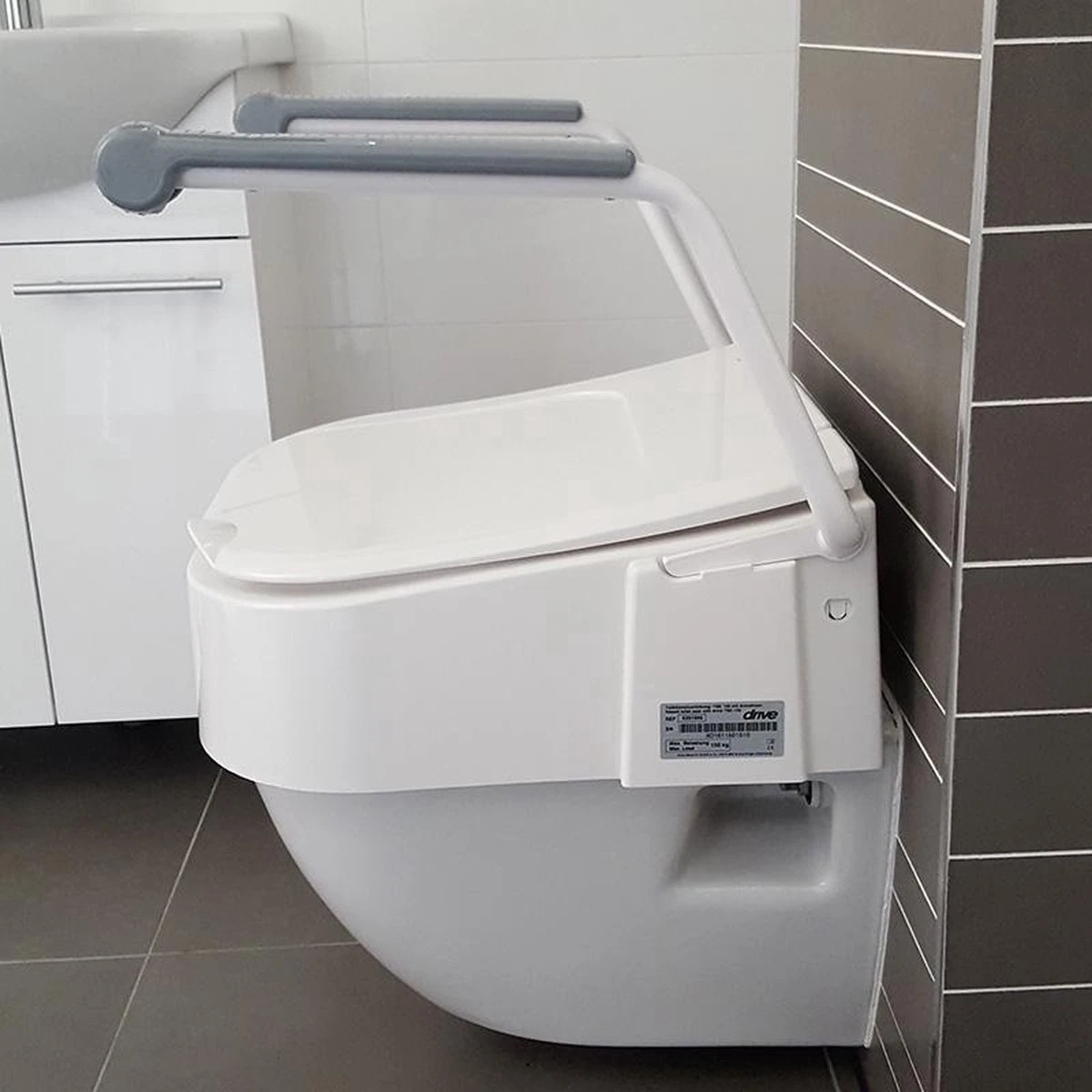 Drive Toiletverhoger Hoogte Verstelbaar 3 Standen - 6,5/10/13,5cm Hoog 15 Drive Toiletverhoger Hoogte Verstelbaar 3 Standen - 6,5/10/13,5cm Hoog - Afbeelding 13