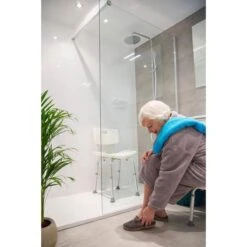 Parcura Douchekruk Met Rugleuning - Douchestoel - Badstoel - Wit 9 Parcura Douchekruk Met Rugleuning - Douchestoel - Badstoel - Wit -Badkamer Wijs 1200x1200 4224