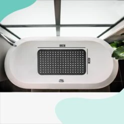 The Original - Douchemat Antislip - Zwart - 88x40cm - Antislipmat Badmat Voor Bad & Douche - Anti Slip Mat Met Zuignappen 17 The Original - Douchemat Antislip - Zwart - 88x40cm - Antislipmat Badmat Voor Bad & Douche - Anti Slip Mat Met Zuignappen -Badkamer Wijs 1200x1200 4278