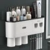 LuxeBass Tandenborstel Organizer | Tandenborstelhouder | Automatisch Tandpasta Dispenser | Met Lade En Opbergvak Voor Badkamer - LB544 -Badkamer Wijs 1200x1200 430