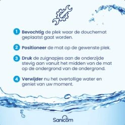 Merkloos Douchemat - Antislip Mat - Antislipmat Douche - Badmat - Schimmelbestendig - Met Zuignappen - Wasbaar - Zwart 14 Merkloos Douchemat - Antislip Mat - Antislipmat Douche - Badmat - Schimmelbestendig - Met Zuignappen - Wasbaar - Zwart -Badkamer Wijs 1200x1200 4310