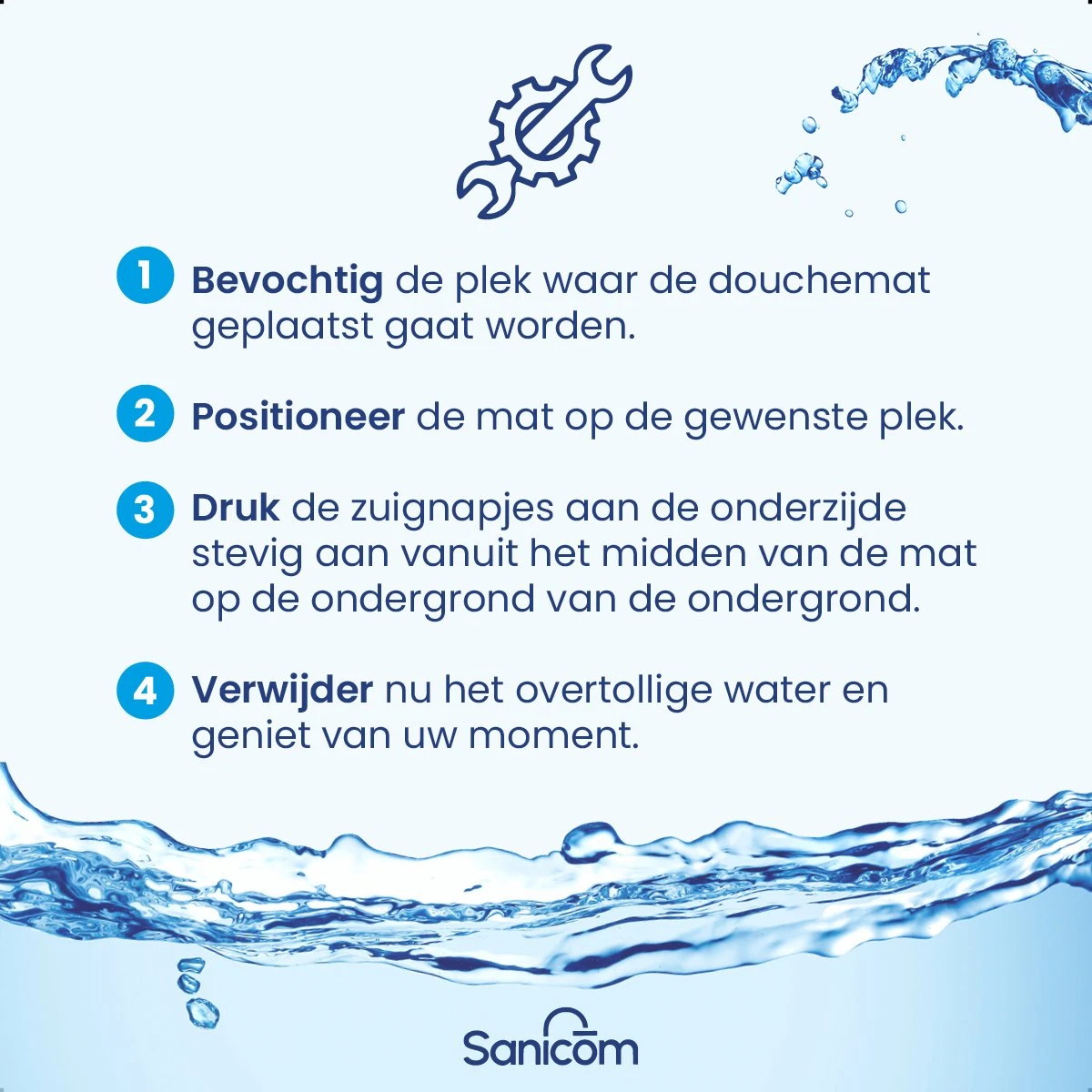 Merkloos Douchemat - Antislip Mat - Antislipmat Douche - Badmat - Schimmelbestendig - Met Zuignappen - Wasbaar - Zwart 6 Merkloos Douchemat - Antislip Mat - Antislipmat Douche - Badmat - Schimmelbestendig - Met Zuignappen - Wasbaar - Zwart - Afbeelding 4