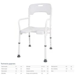 Drive Douchestoel Dsf 130 Opvouwbaar - Hygiene Uitsparing -Badkamer Wijs 1200x1200 4325