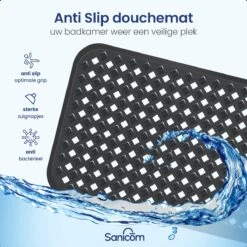 Merkloos Badmat Antislip - Douchemat - Antislipmat Bad - Antislipmat Douche - Schimmelbestendig - Met Zuignappen - Wasbaar - Zwart 19 Merkloos Badmat Antislip - Douchemat - Antislipmat Bad - Antislipmat Douche - Schimmelbestendig - Met Zuignappen - Wasbaar - Zwart -Badkamer Wijs 1200x1200 4342