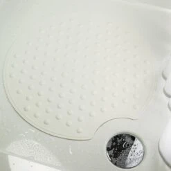 Sealskin Rotondo Veiligheidsmat Ø 55 Cm - Rubber - Wit -Badkamer Wijs 1200x1200 4353