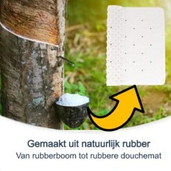 Douchemat Antislip Wit - 53 X 53 Cm - Antislipmat Douche - Badmat -Badkamer Wijs 1200x1200 4362