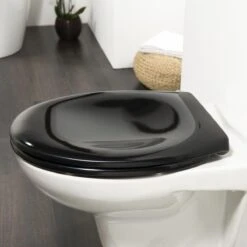Tiger Ventura - Toiletbril - WC Bril - Duroplast - Zwart -Badkamer Wijs 1200x1200 4459