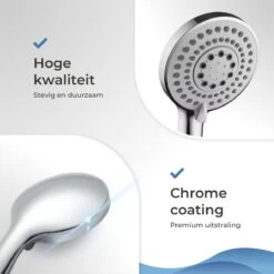 TUBSUN Waterbesparende Douchekop - Handdouche - Regendouche - 50% Waterbesparend - 5 Sproeistanden 16 TUBSUN Waterbesparende Douchekop - Handdouche - Regendouche - 50% Waterbesparend - 5 Sproeistanden -Badkamer Wijs 1200x1200 446