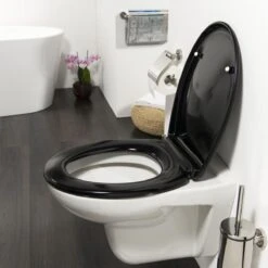 Tiger Ventura - Toiletbril - WC Bril - Duroplast - Zwart -Badkamer Wijs 1200x1200 4460