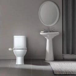 Bidet Handdouche Toilet Sproeier Shattaf Sprayer WC Papier Besparend - Dubbel Spray Warm & Koud Water - Badkamer Accessoires - Freshole® -Badkamer Wijs 1200x1200 4532