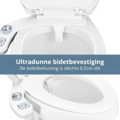Bidet Voor Toilet/WC - Dubbele Sproeier - Warm En Koud Functie - Wit 8 Bidet Voor Toilet/WC - Dubbele Sproeier - Warm En Koud Functie - Wit -Badkamer Wijs 1200x1200 4544