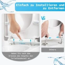 Blazelife Wc Bril - Wc Bril Softclose Van Duurzaam Ureumformaldehyde - Lonely Day - Toiletdeksel Universeel - Afneembaar - Antibacterieel - D-vorm -Badkamer Wijs 1200x1200 4582