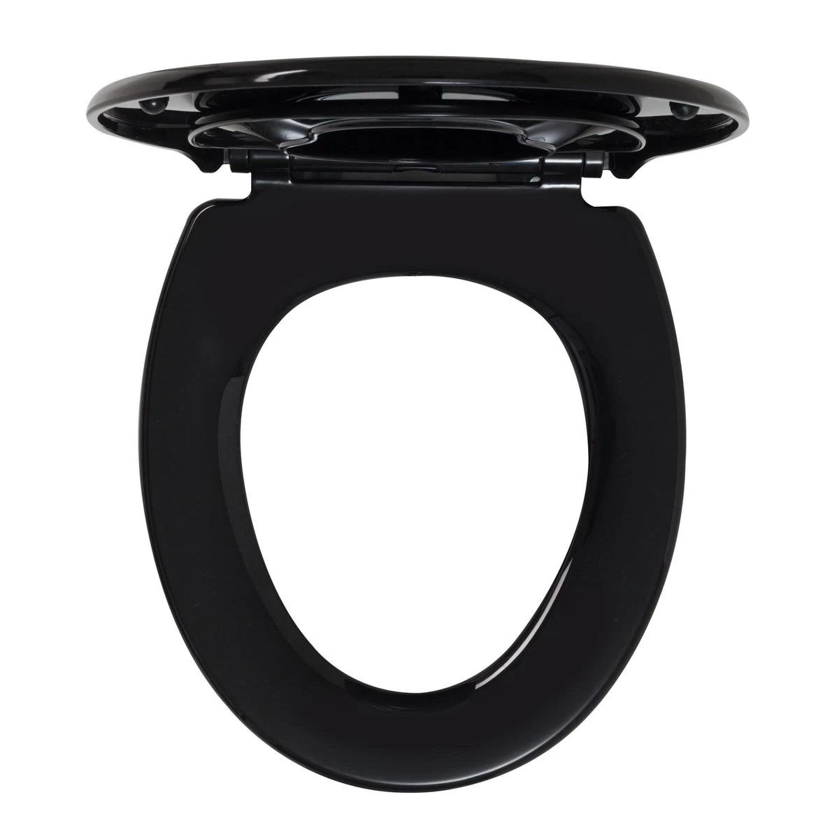 Tiger Tulsa - Toiletbril Met Deksel - WC Bril - Thermoplast Zwart 18 Tiger Tulsa - Toiletbril Met Deksel - WC Bril - Thermoplast Zwart - Afbeelding 16