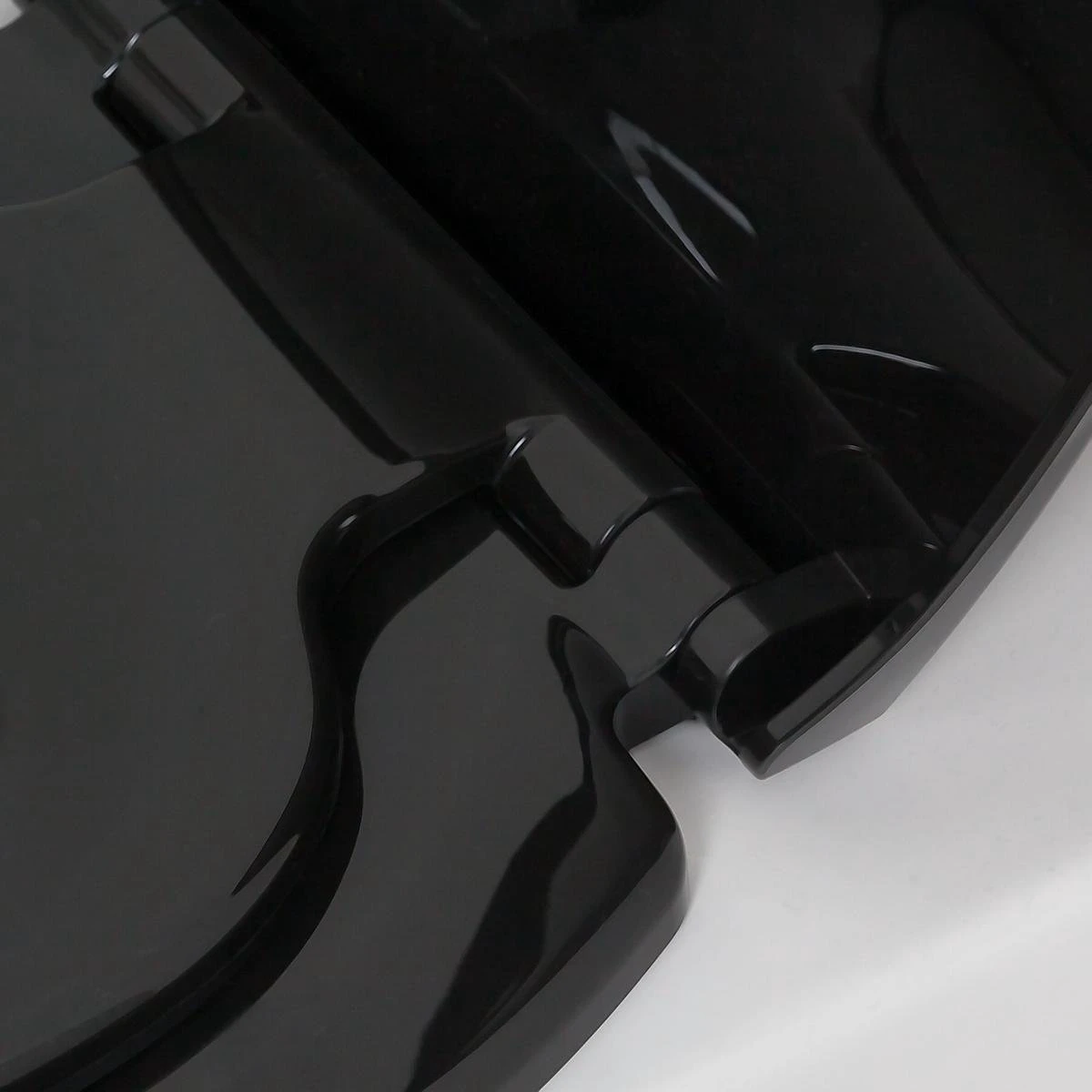 Tiger Tulsa - Toiletbril Met Deksel - WC Bril - Thermoplast Zwart 20 Tiger Tulsa - Toiletbril Met Deksel - WC Bril - Thermoplast Zwart - Afbeelding 18