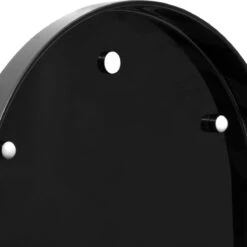 Kamyra® Antibacteriële Toiletbril Met Verkleiner & Softclose - Voor Volwassenen/Kinderen - Toiletbrillen, WC Bril, Brillen, Toiletzitting - D-Vorm - 45.4x36.1 Cm - Zwart -Badkamer Wijs 1200x1200 4634