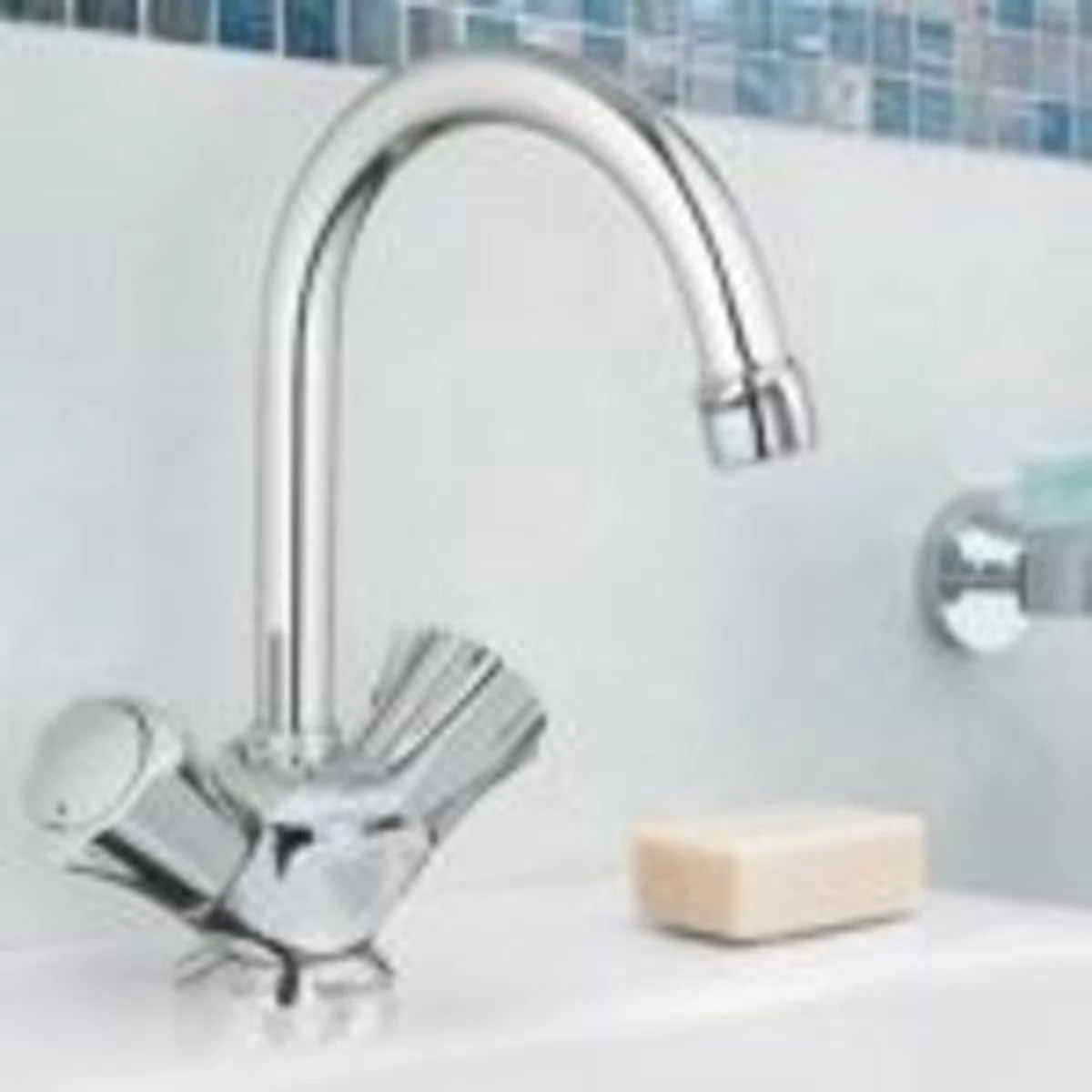 GROHE Costa-L Wastafelkraan - Met Ketting - Chroom 10 GROHE Costa-L Wastafelkraan - Met Ketting - Chroom - Afbeelding 8