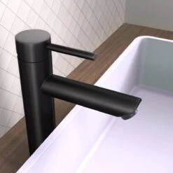 LOMAZOO Wastafelkraan Zwart Ceres - Badkamerkraan - Wastafel Kraan - Mengkraan Wastafel - Hoge Uitloop 15 LOMAZOO Wastafelkraan Zwart Ceres - Badkamerkraan - Wastafel Kraan - Mengkraan Wastafel - Hoge Uitloop -Badkamer Wijs 1200x1200 4658