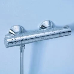 GROHE Grohtherm 800 Thermostatische Waterbesparende Douchekraan - EcoJoy® - 15 Cm - Met Koppelingen - Chroom -Badkamer Wijs 1200x1200 4696