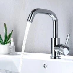 LOMAZOO Wastafelkraan Rosely - Badkamerkraan - Mengkraan Wastafel - Chroom 9 LOMAZOO Wastafelkraan Rosely - Badkamerkraan - Mengkraan Wastafel - Chroom -Badkamer Wijs 1200x1200 4702