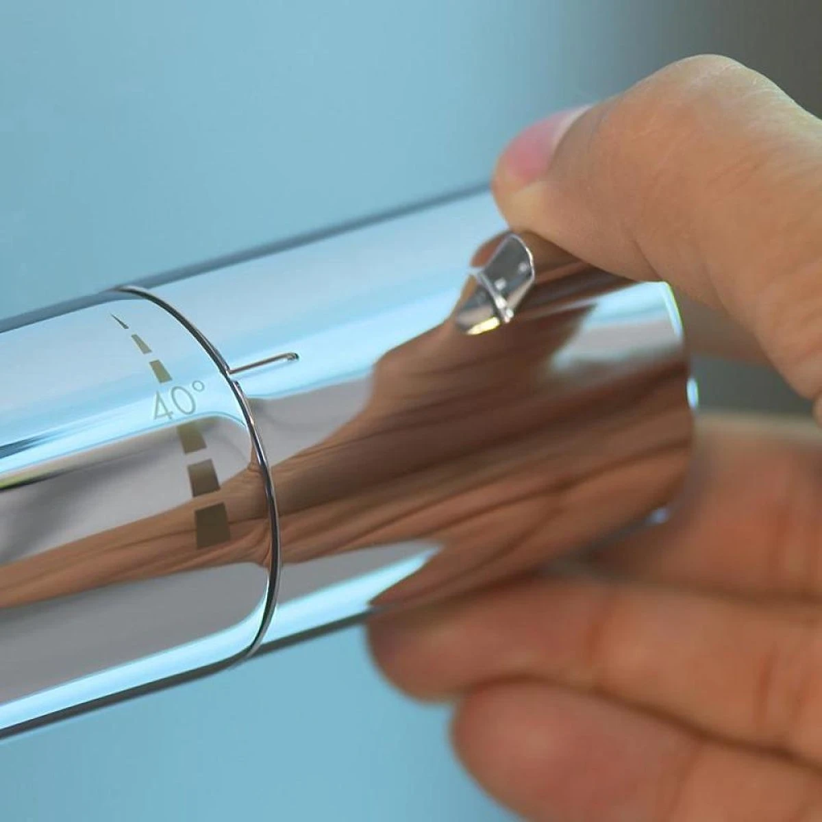 Hansgrohe Ecostat 1001 CL Thermostatische Douchekraan - 15 Cm Hartafstand - Chroom 9 Hansgrohe Ecostat 1001 CL Thermostatische Douchekraan - 15 Cm Hartafstand - Chroom - Afbeelding 7