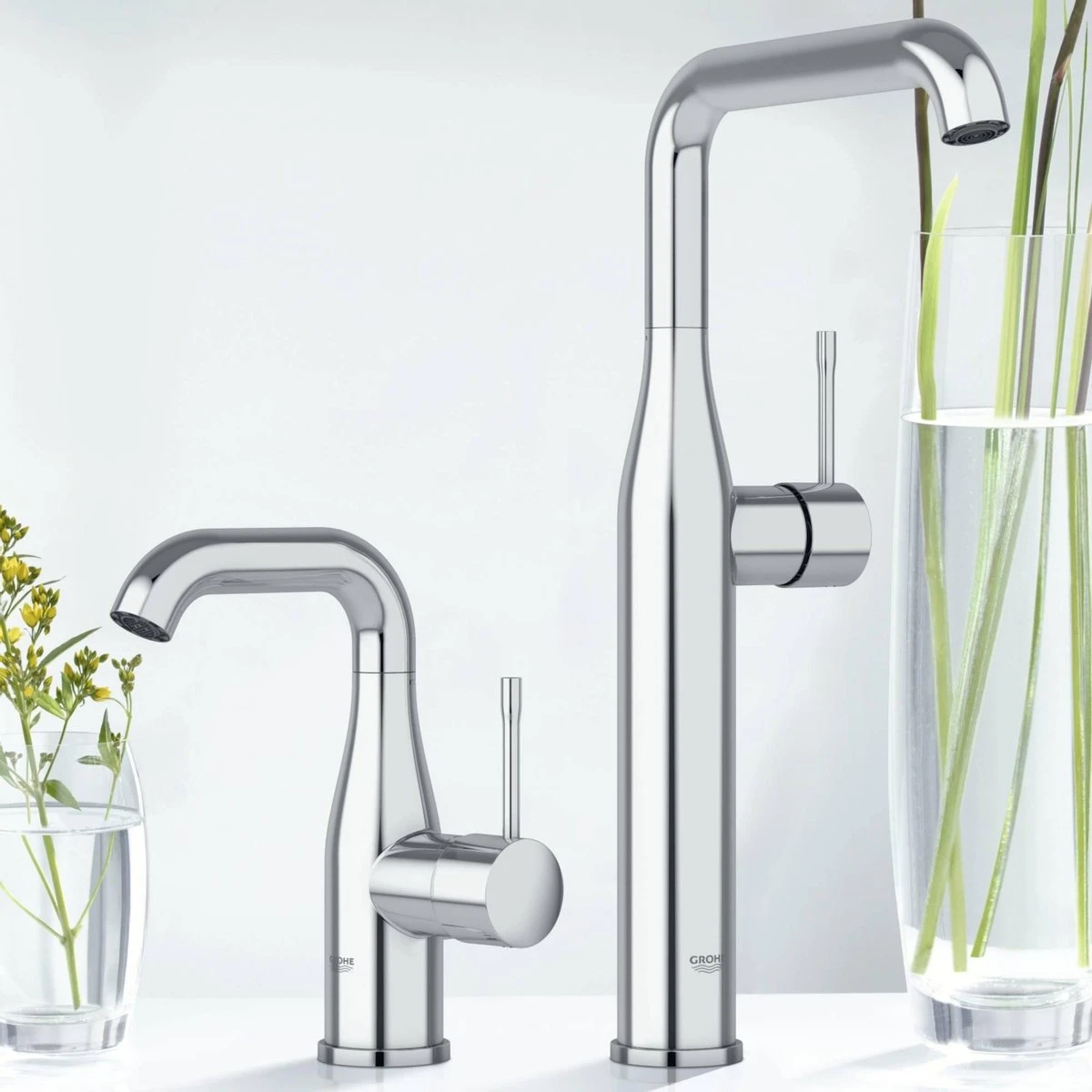 GROHE Essence New Wastafelkraan - Met EcoJoy® - Draaibare Uitloop - Zonder Waste - Chroom - 23541001 7 GROHE Essence New Wastafelkraan - Met EcoJoy® - Draaibare Uitloop - Zonder Waste - Chroom - 23541001 - Afbeelding 5