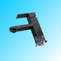 BADO Wastafelkraan - Mat Zwart - Kraan - Mengkraan - Badkamerkraan -Badkamer Wijs 1200x1200 4759