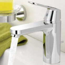 GROHE Eurosmart Cosmopolitan Wastafelkraan - Met EcoJoy - Trekwaste - Chroom - 2339600E -Badkamer Wijs 1200x1200 4762