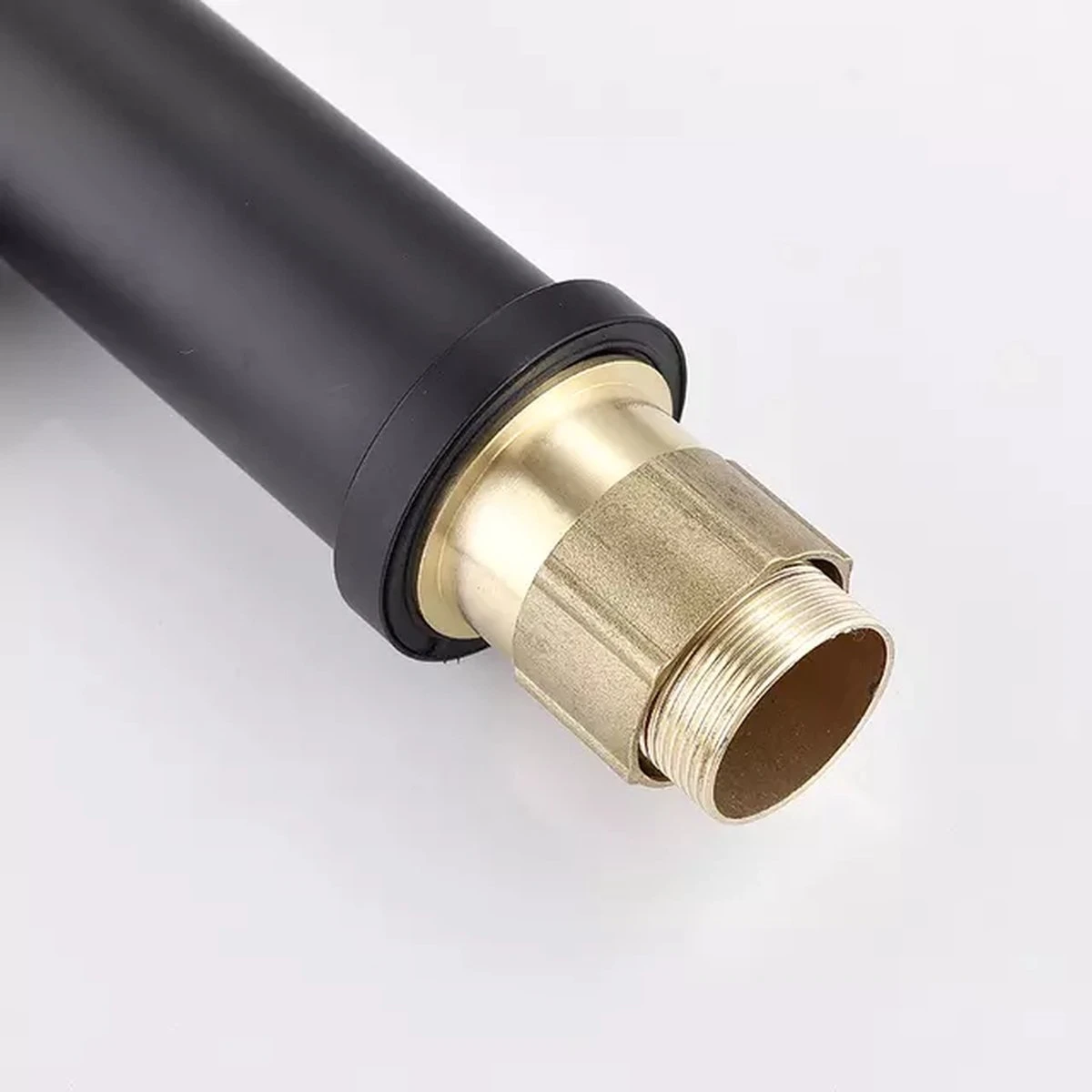 Merkloos Wastafelkraan 8500A - Badkamerkraan - Toiletkraan - Mengkraan - Mat Zwart 4 Merkloos Wastafelkraan 8500A - Badkamerkraan - Toiletkraan - Mengkraan - Mat Zwart - Afbeelding 2