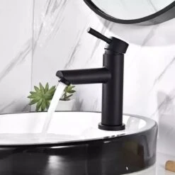 Merkloos Wastafelkraan 8500A - Badkamerkraan - Toiletkraan - Mengkraan - Mat Zwart 14 Merkloos Wastafelkraan 8500A - Badkamerkraan - Toiletkraan - Mengkraan - Mat Zwart -Badkamer Wijs 1200x1200 4787