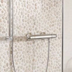 GROHE Grohtherm 1000 New Thermostatische Douchekraan - 15cm - Met Koppelingen - EcoJoy® - CoolTouch - Chroom - 34143003 25 GROHE Grohtherm 1000 New Thermostatische Douchekraan - 15cm - Met Koppelingen - EcoJoy® - CoolTouch - Chroom - 34143003 -Badkamer Wijs 1200x1200 4802