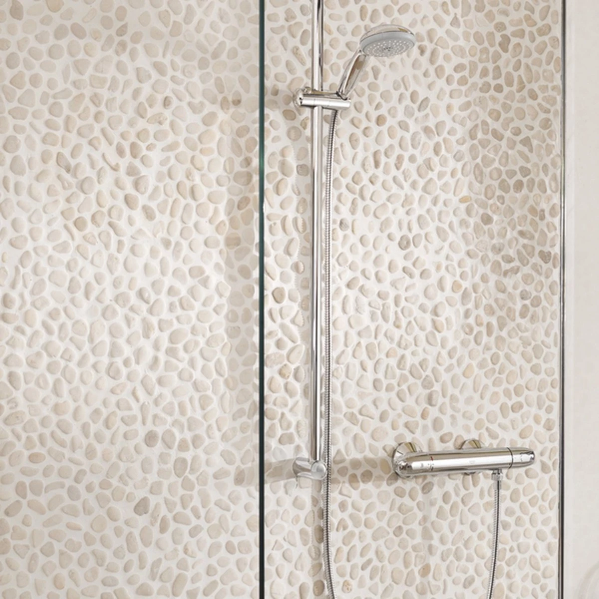 GROHE Grohtherm 1000 New Thermostatische Douchekraan - 15cm - Met Koppelingen - EcoJoy® - CoolTouch - Chroom - 34143003 15 GROHE Grohtherm 1000 New Thermostatische Douchekraan - 15cm - Met Koppelingen - EcoJoy® - CoolTouch - Chroom - 34143003 - Afbeelding 13