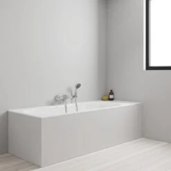 GROHE QuickFix Precision Feel Themostatische Badkraan - EcoJoy® - CoolTouch - 15 Cm - Met Koppelingen - Chroom - 34788000 -Badkamer Wijs 1200x1200 4830