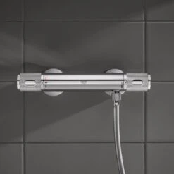 GROHE Precision Feel Thermostatische Douchekraan - EcoJoy - CoolTouch - Incl. Koppelingen - Chroom -Badkamer Wijs 1200x1200 4831