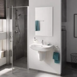 GROHE Bau Wastafel - Keramiek - 60 X 44 Cm - Wit 33 GROHE Bau Wastafel - Keramiek - 60 X 44 Cm - Wit -Badkamer Wijs 1200x1200 4881