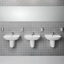 GROHE Bau Wastafel - Keramiek - 60 X 44 Cm - Wit 40 GROHE Bau Wastafel - Keramiek - 60 X 44 Cm - Wit -Badkamer Wijs 1200x1200 4884
