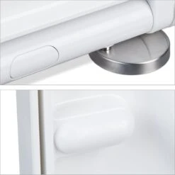 Relaxdays Wc Bril Softclose - D-vorm - Toiletbril Universeel - Toiletdeksel Plastic - Wit -Badkamer Wijs 1200x1200 493