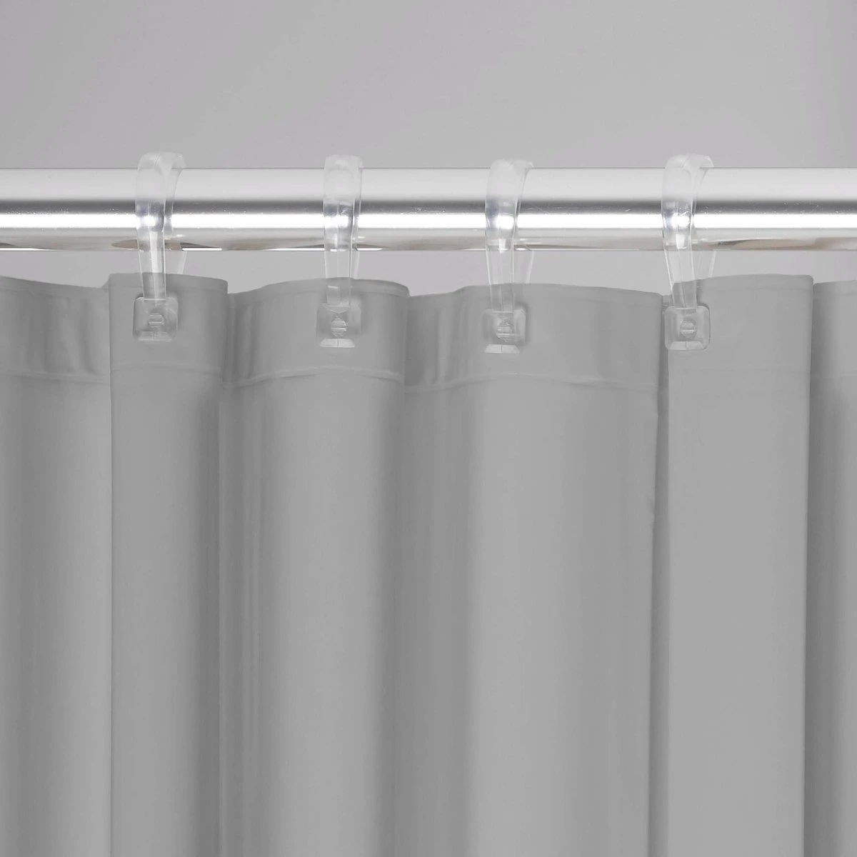 Sealskin Granada Douchegordijn 120x200 Cm - PEVA - Lichtgrijs 8 Sealskin Granada Douchegordijn 120x200 Cm - PEVA - Lichtgrijs - Afbeelding 6