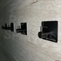 4x Zelfklevende Handdoekhaakjes Haakjes Ophanghaakjes Haken Zwart 16 4x Zelfklevende Handdoekhaakjes Haakjes Ophanghaakjes Haken Zwart -Badkamer Wijs 1200x1200 599